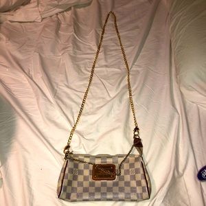Louis Vuitton Eva Damier azure purse
